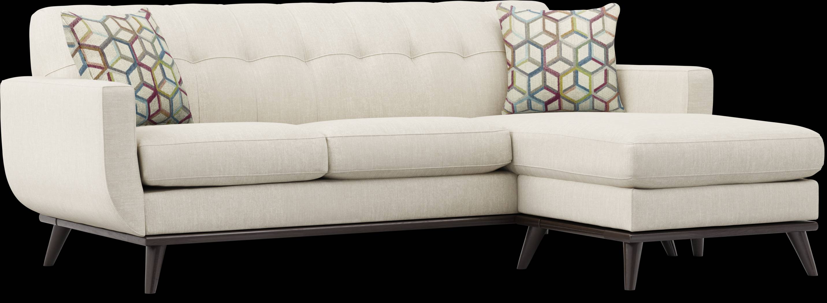 East Side Sand Chaise Sofa - Thumbnail - Image 1