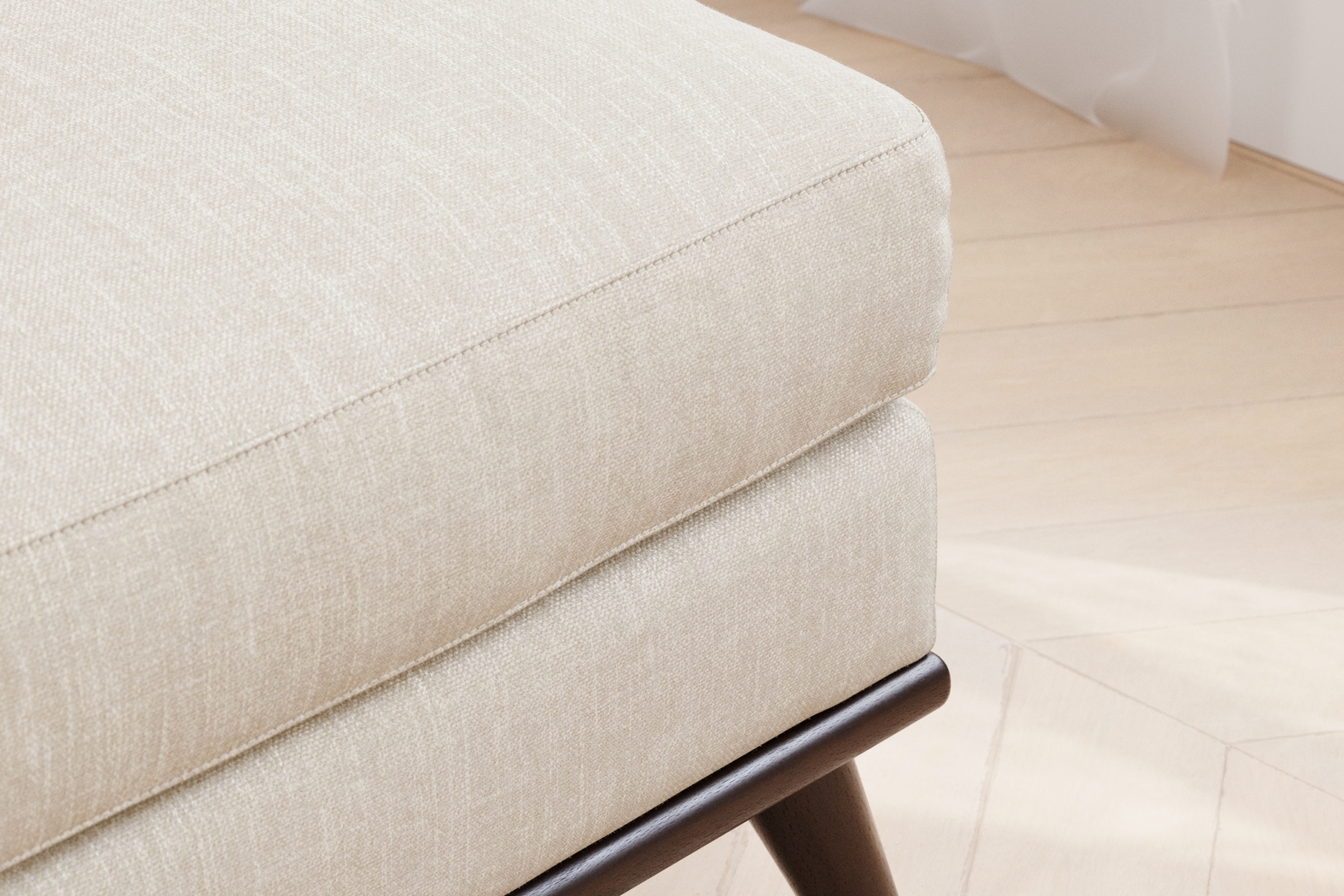 East Side Sand Ottoman - Thumbnail - Image 4