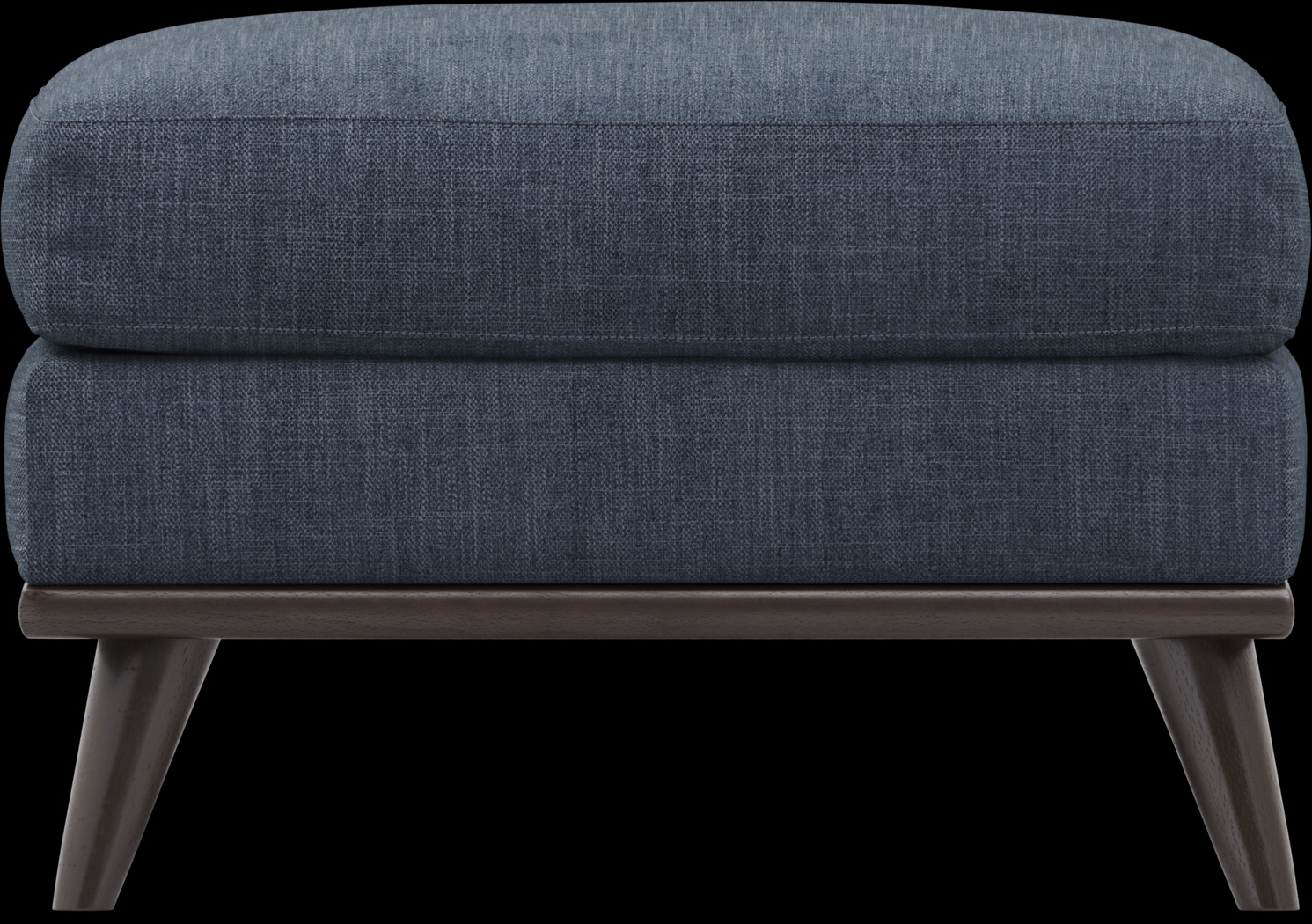 East Side Sapphire Ottoman - Thumbnail - Image 1