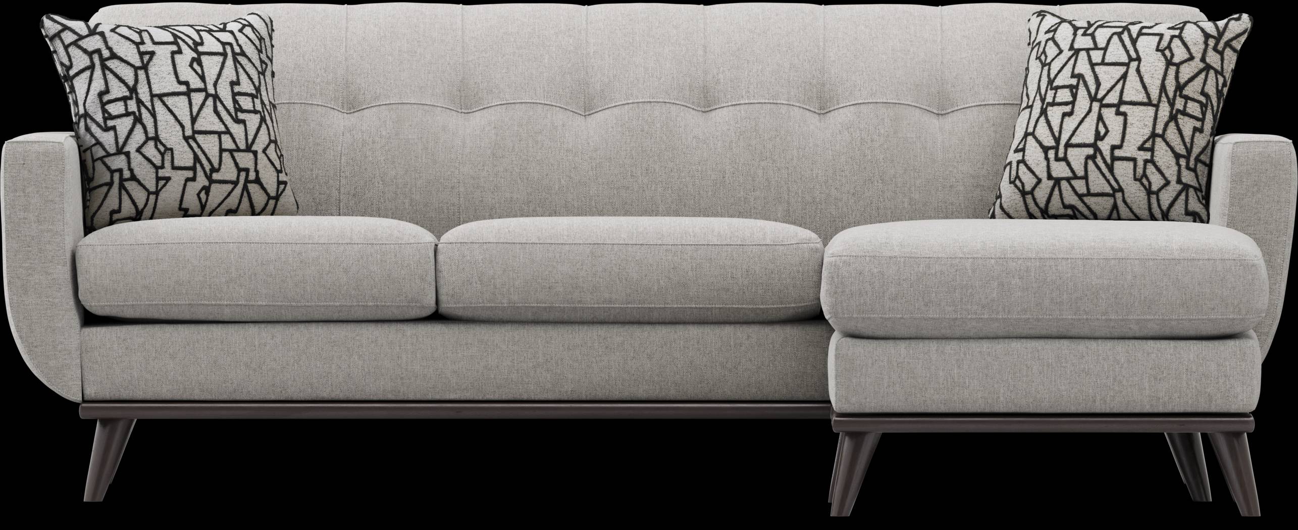 East Side Smoke 4 Pc Sectional Living Room - Thumbnail - Image 3