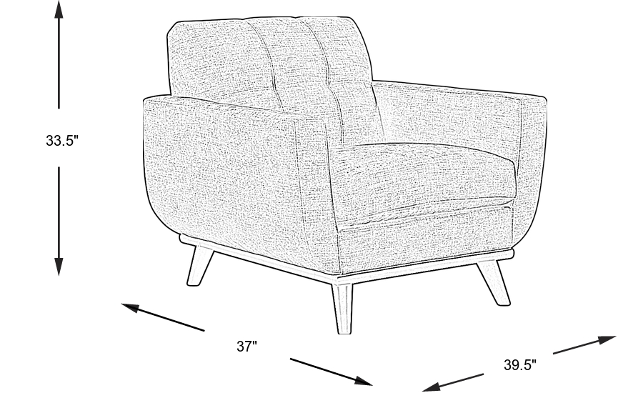 Dimension Image. Please refer to the Dimension Tab on this page for dimension details.