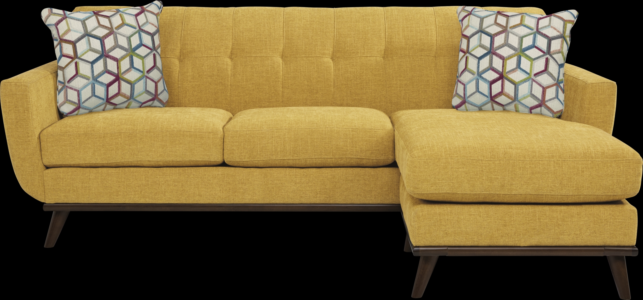 East Side Sunflower Chaise Sofa - Thumbnail - Image 1