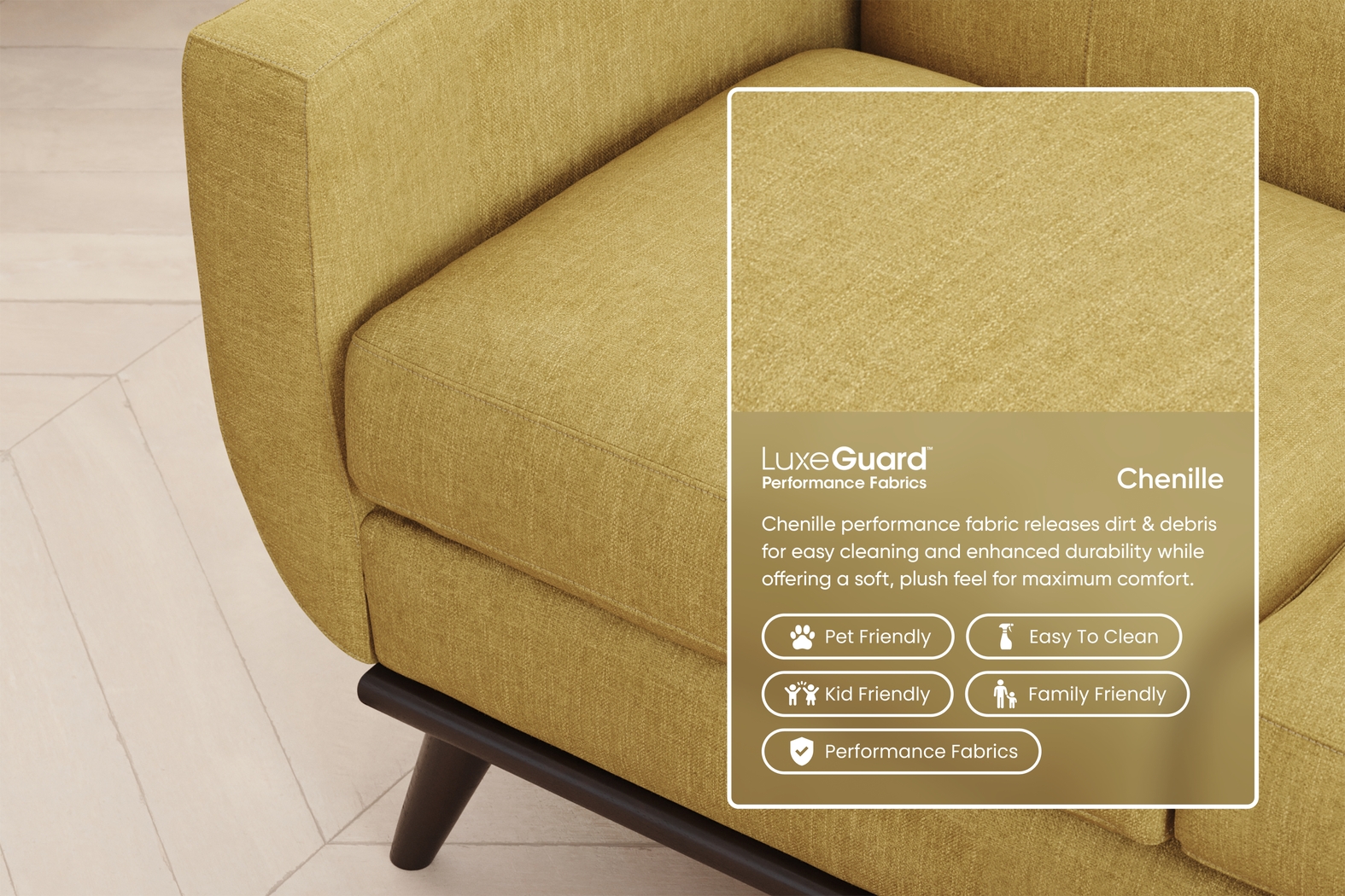 East Side Sunflower 4 Pc Living Room - Thumbnail - Image 3