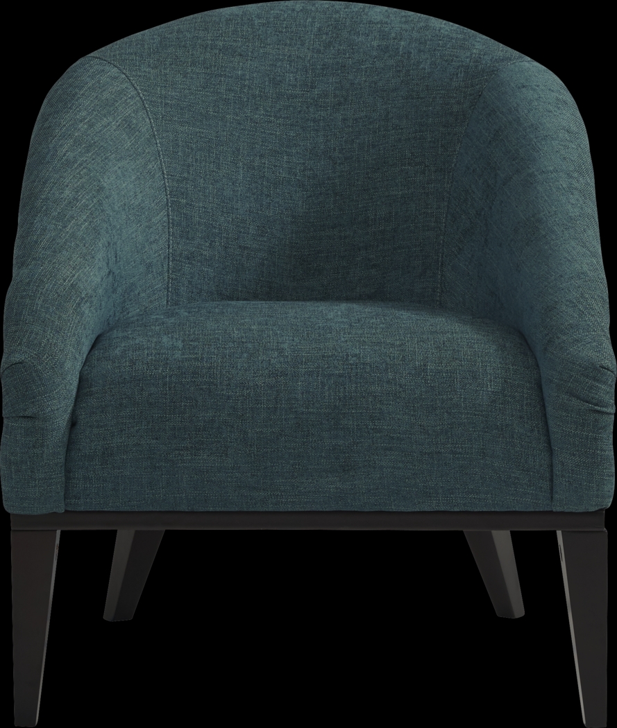 Jolie Teal Accent Chair - Thumbnail - Image 2