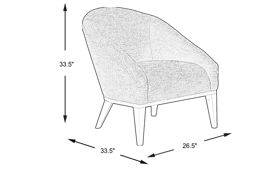 Dimension Image. Please refer to the Dimension Tab on this page for dimension details.