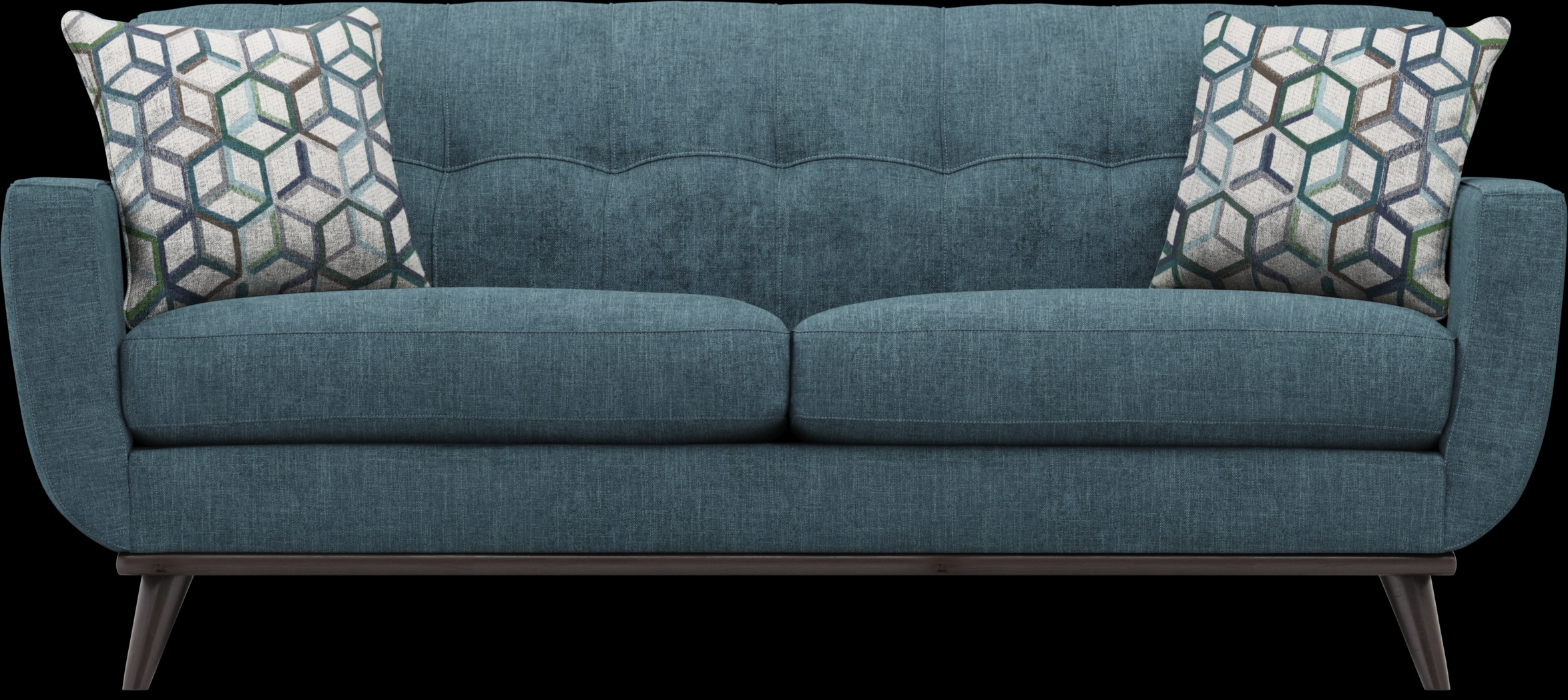 East Side Teal 3 Pc Living Room - Thumbnail - Image 6