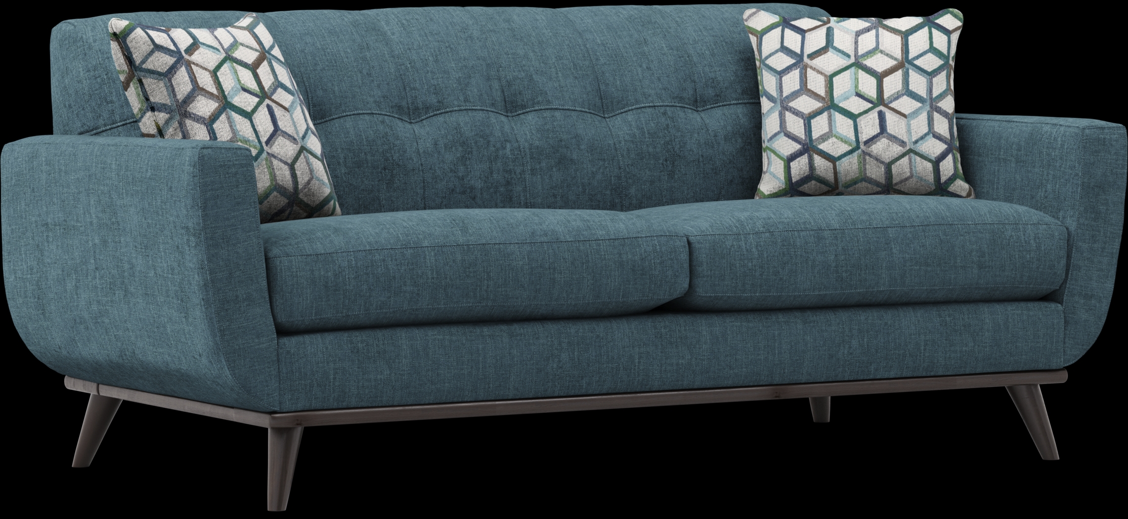 East Side Teal 3 Pc Living Room - Thumbnail - Image 7
