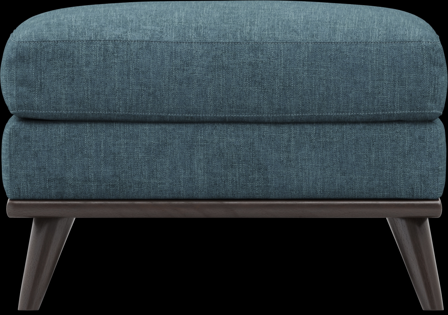 East Side Teal Ottoman - Thumbnail - Image 2