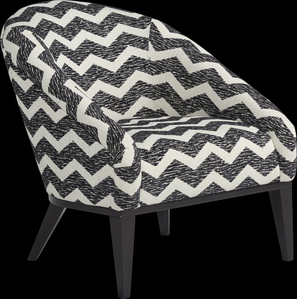 East Side Tweeter Black Accent Chair - Thumbnail - Image 1