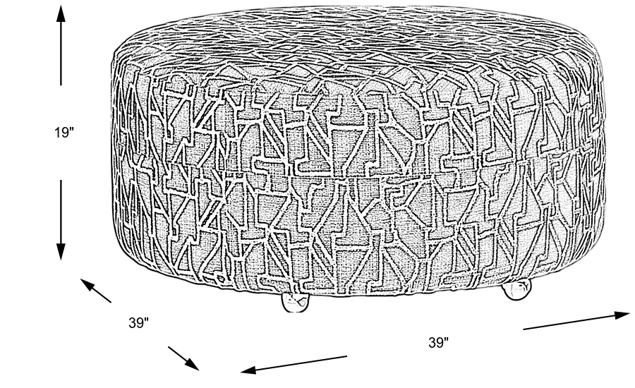 Dimension Image. Please refer to the Dimension Tab on this page for dimension details.