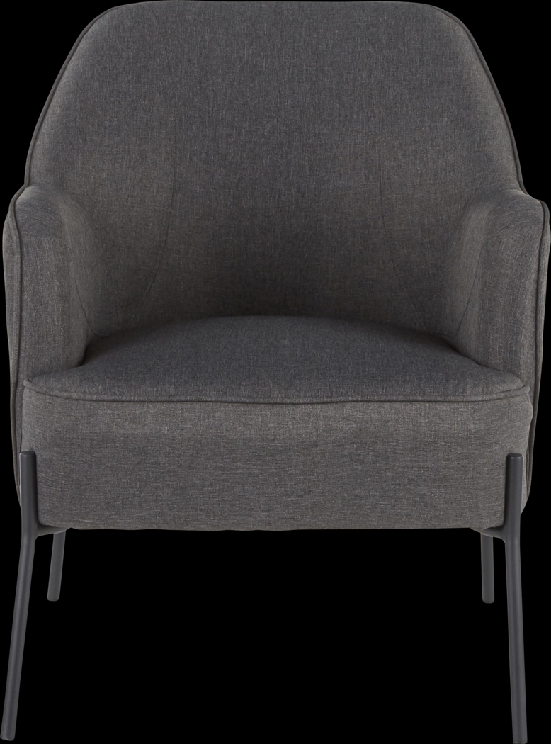 Eastchase Charcoal Accent Chair - Thumbnail - Image 2