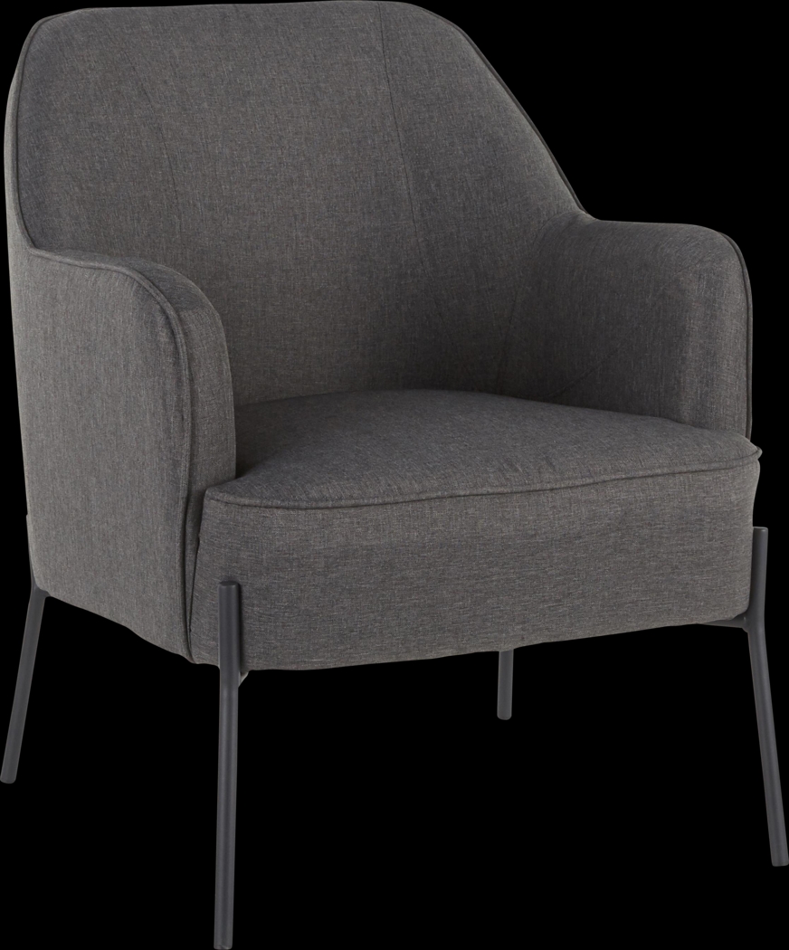 Eastchase Charcoal Accent Chair - Thumbnail - Image 1