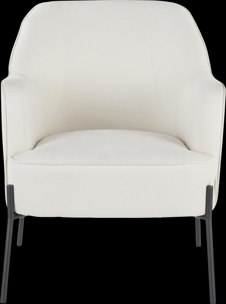Eastchase Cream Accent Chair - Thumbnail - Image 2