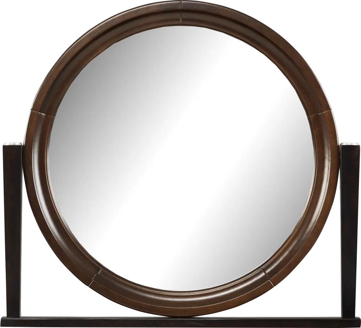 Eastchester Brown Cherry Mirror - Thumbnail - Image 1