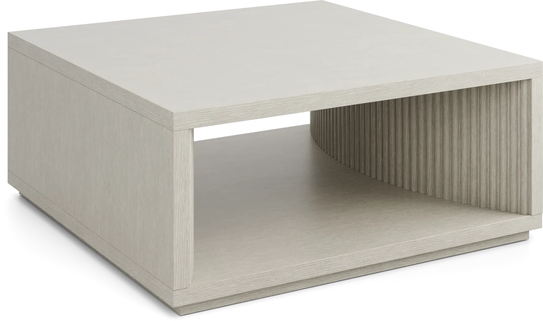 Eastchester White Square Cocktail Table - Thumbnail - Image 1