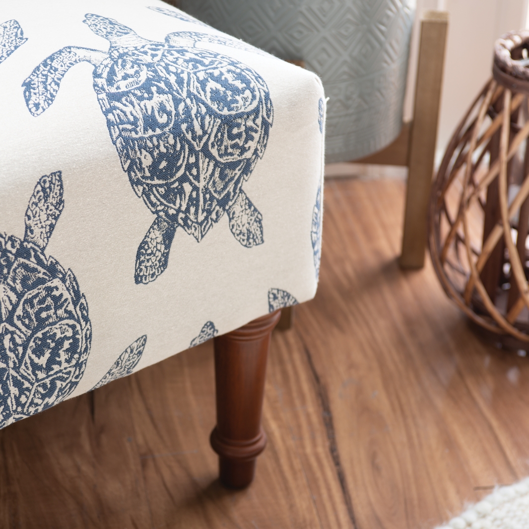 Eastchill Navy Accent Chair - Thumbnail - Image 7