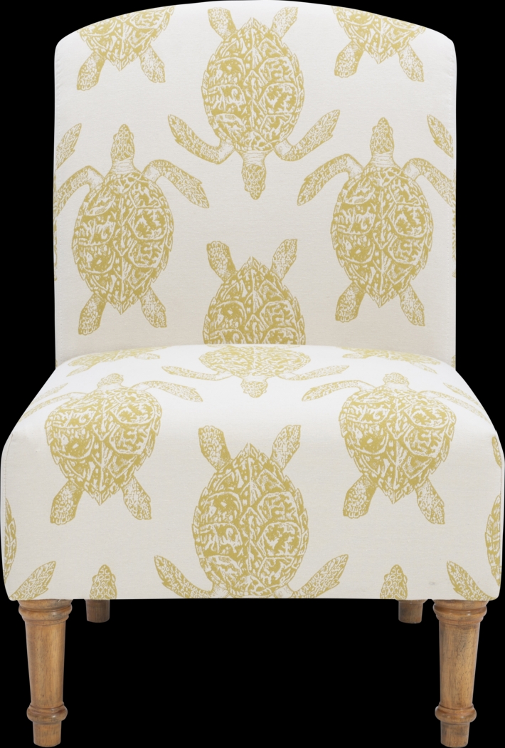 Eastchill Yellow Accent Chair - Thumbnail - Image 3