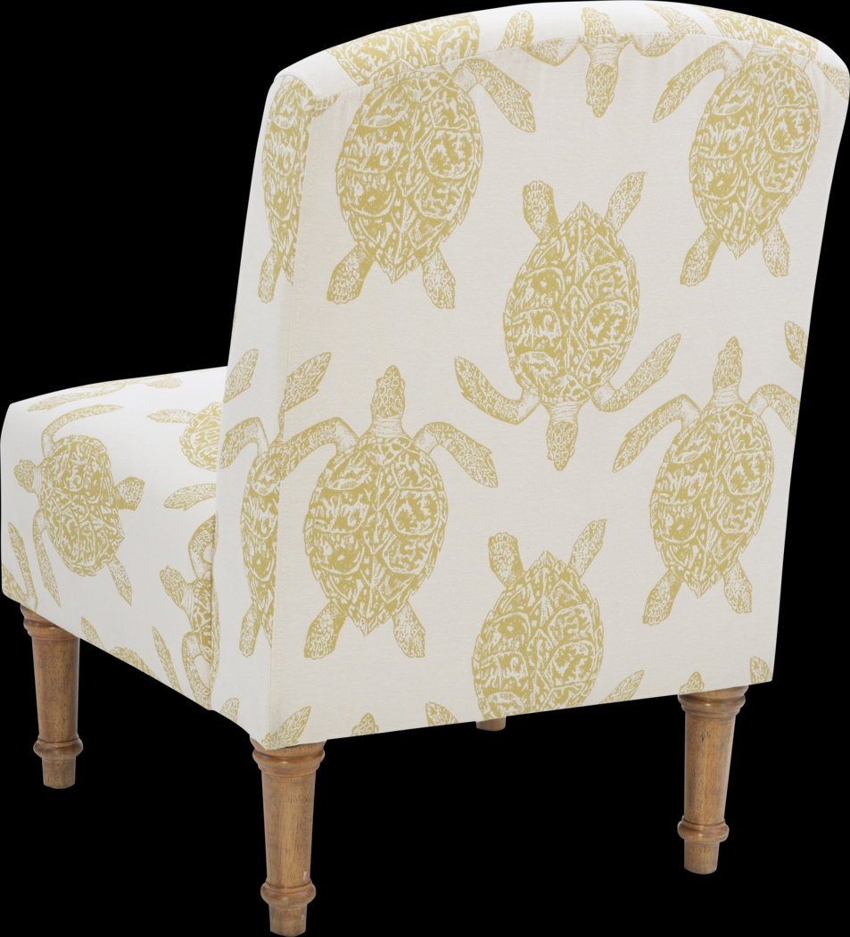 Eastchill Yellow Accent Chair - Thumbnail - Image 5