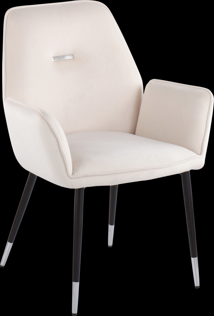 Easterlyn Cream Side Chair, Set of 2 - Thumbnail - Image 2