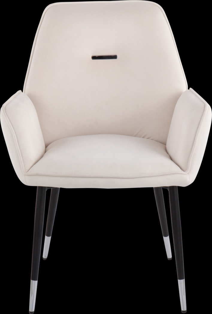 Easterlyn Cream Side Chair, Set of 2 - Thumbnail - Image 6