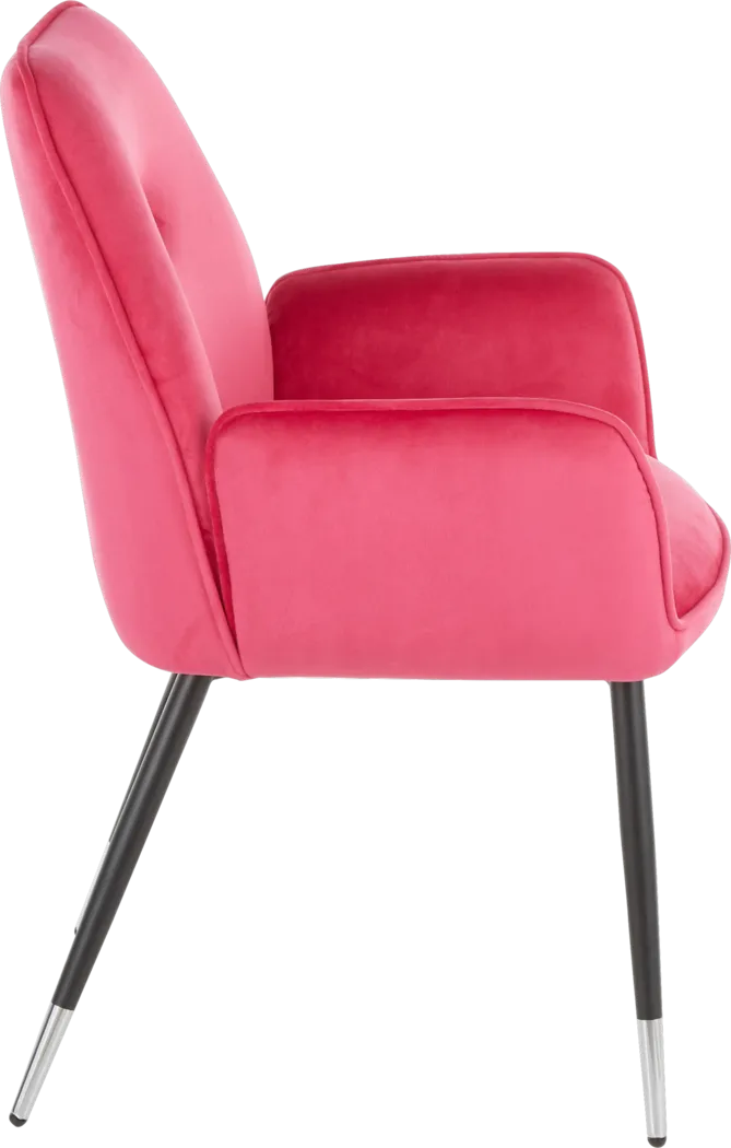 Easterlyn Pink Side Chair, Set of 2 - Thumbnail - Image 3