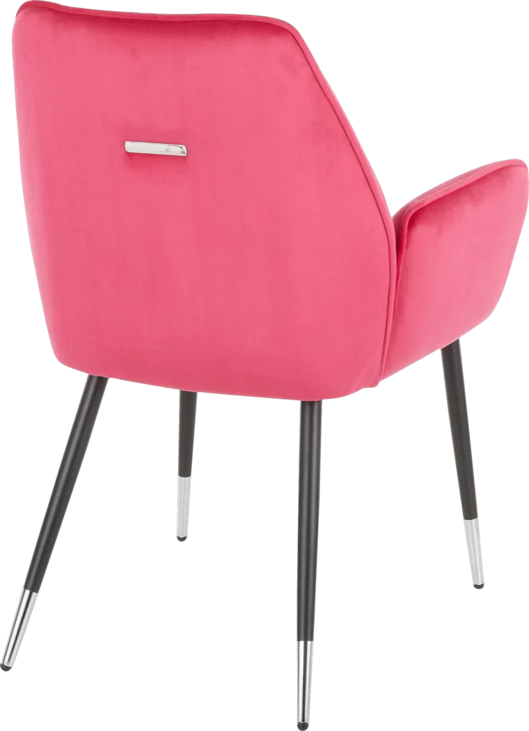 Easterlyn Pink Side Chair, Set of 2 - Thumbnail - Image 4