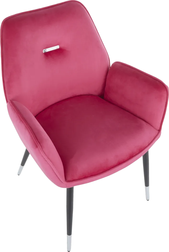 Easterlyn Pink Side Chair, Set of 2 - Thumbnail - Image 7