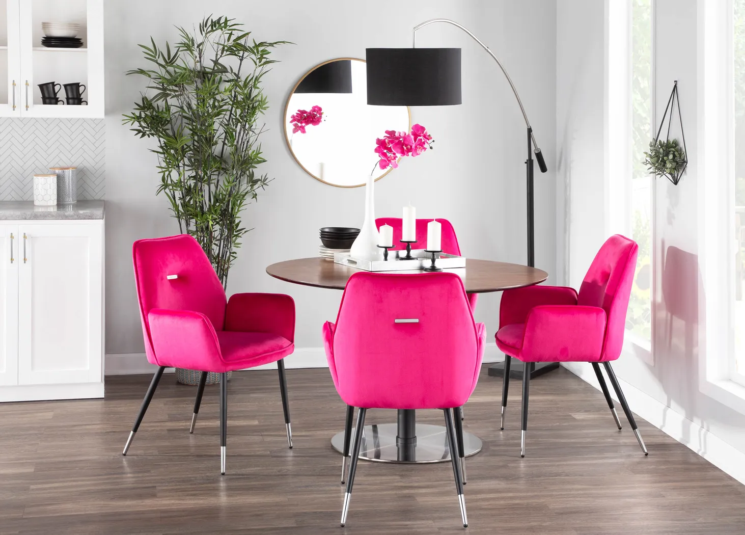 Easterlyn Pink Side Chair, Set of 2 - Thumbnail - Image 9