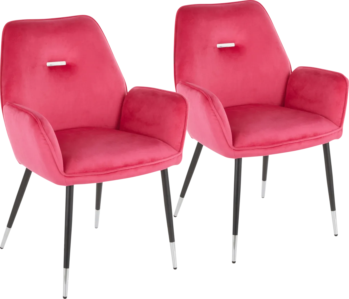 Easterlyn Pink Side Chair, Set of 2 - Thumbnail - Image 1