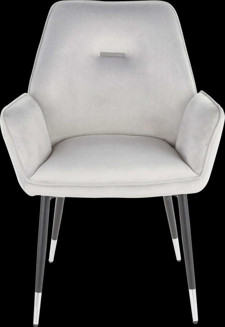 Easterlyn Silver Side Chair, Set of 2 - Thumbnail - Image 6