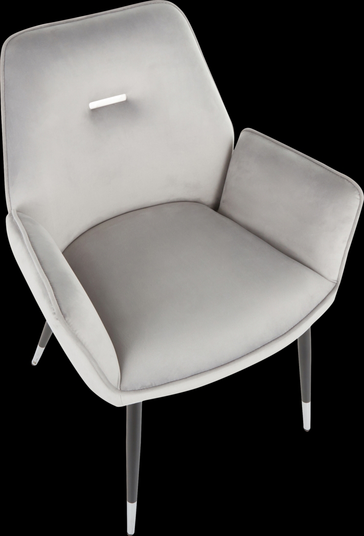 Easterlyn Silver Side Chair, Set of 2 - Thumbnail - Image 7