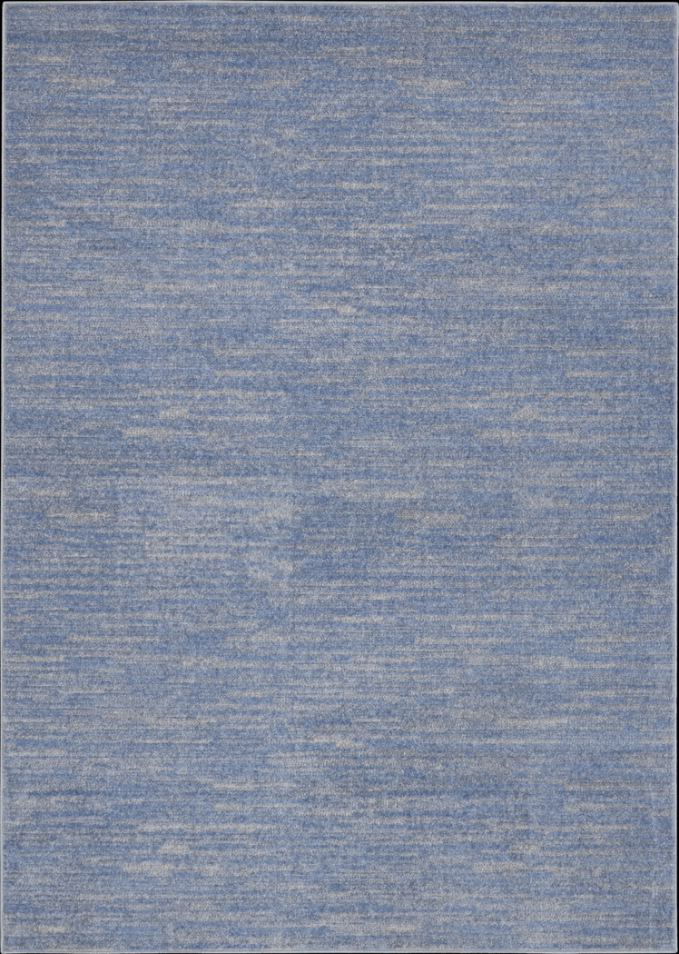 Easthagen Blue/Gray 5' x 7' Indoor/Outdoor Rug - Thumbnail - Image 1