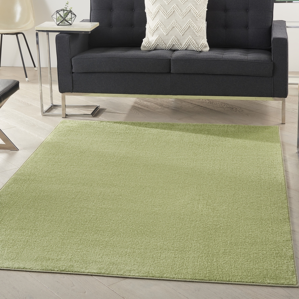 Easthagen Green 5' x 7' Indoor/Outdoor Rug - Thumbnail - Image 4