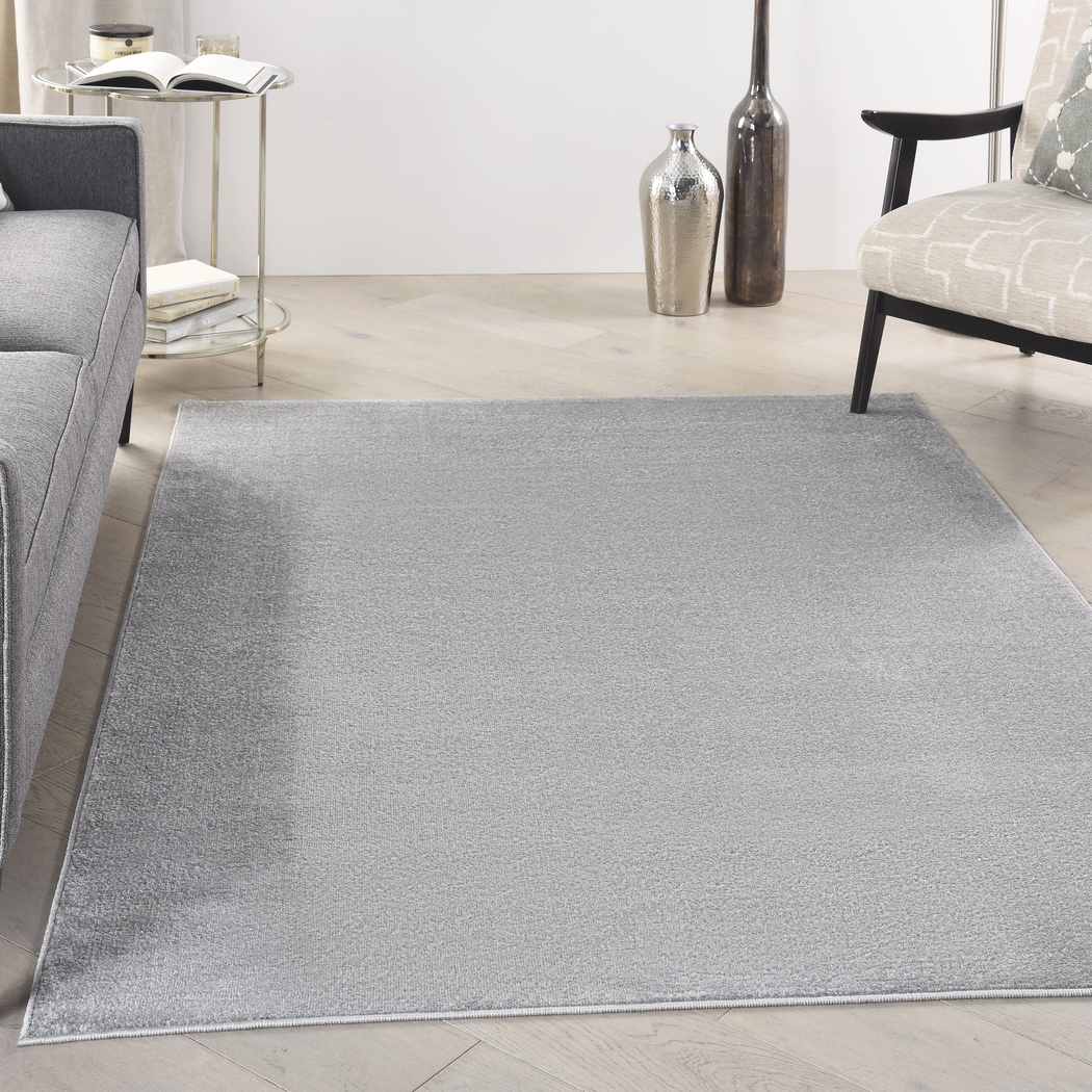 Easthagen Gray 5' x 7' Indoor/Outdoor Rug - Thumbnail - Image 4