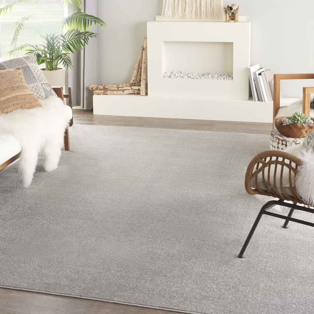 Easthagen Gray 8' x 10' Indoor/Outdoor Rug - Thumbnail - Image 4