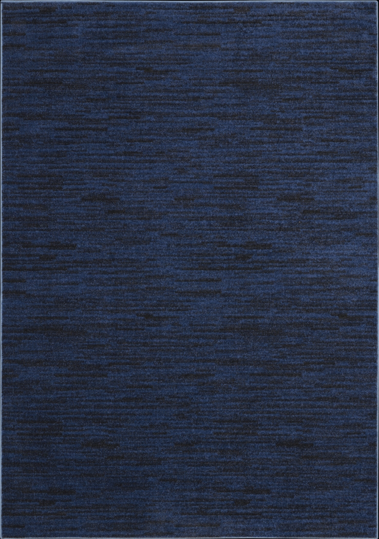 Easthagen Midnight Blue 5' x 7' Indoor/Outdoor Rug - Thumbnail - Image 1