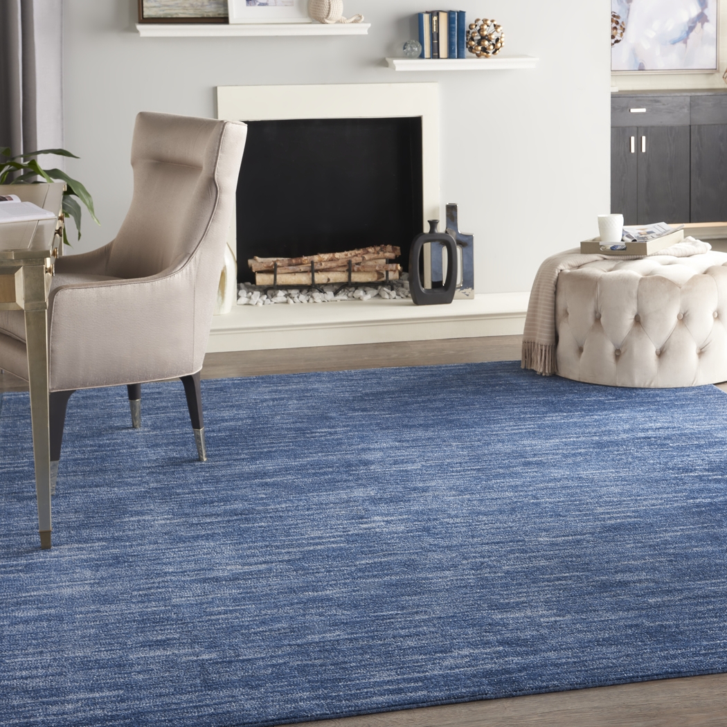 Easthagen Navy Blue 8' x 10' Indoor/Outdoor Rug - Thumbnail - Image 4