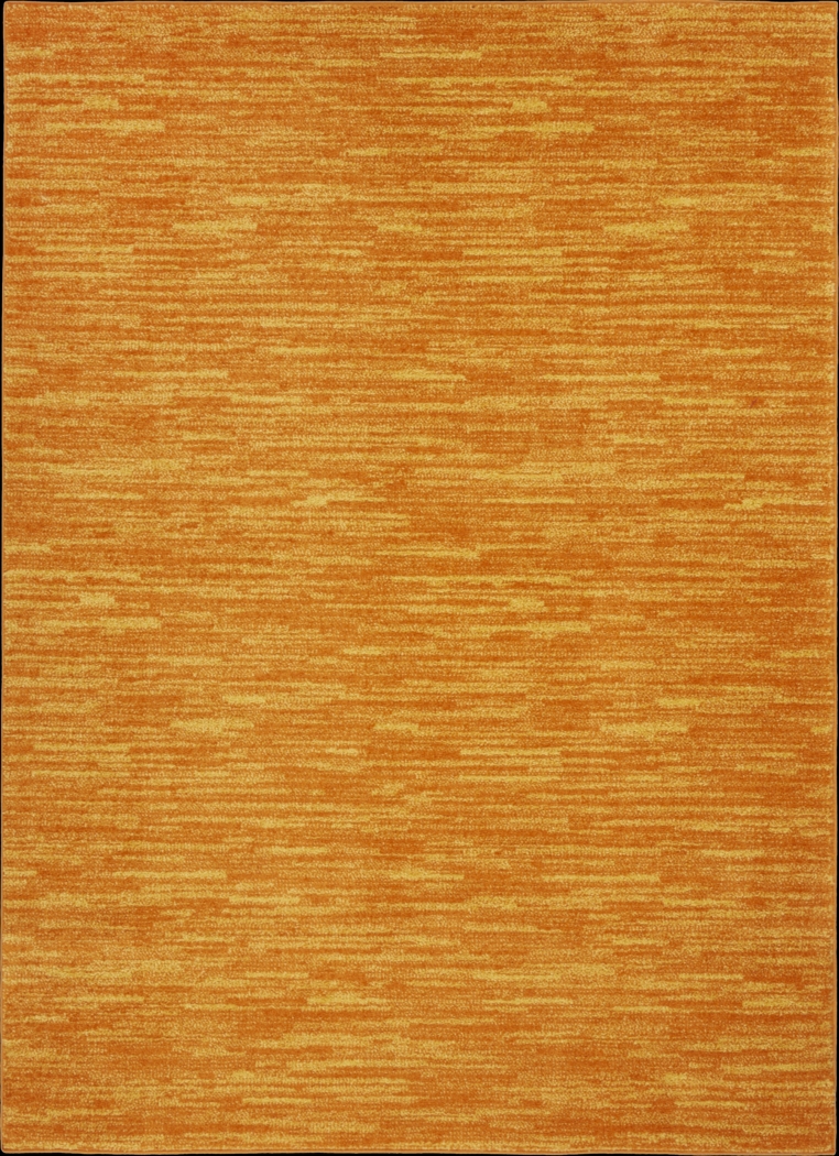 Easthagen Orange 5' x 7' Indoor/Outdoor Rug - Thumbnail - Image 1