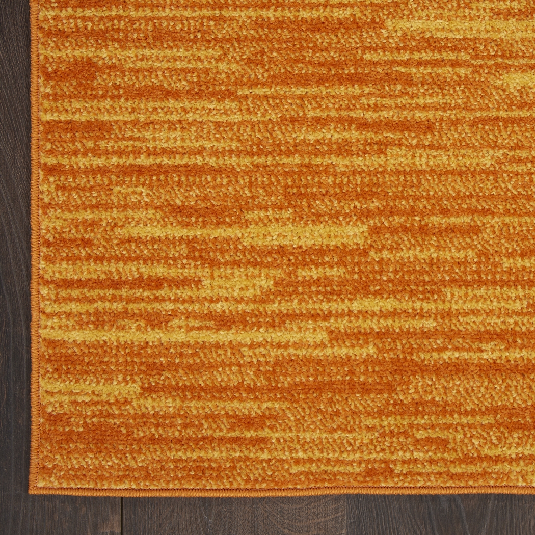 Easthagen Orange 8' x 10' Indoor/Outdoor Rug - Thumbnail - Image 6
