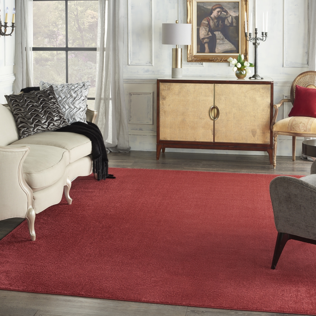 Easthagen Red 8' x 10' Indoor/Outdoor Rug - Thumbnail - Image 4