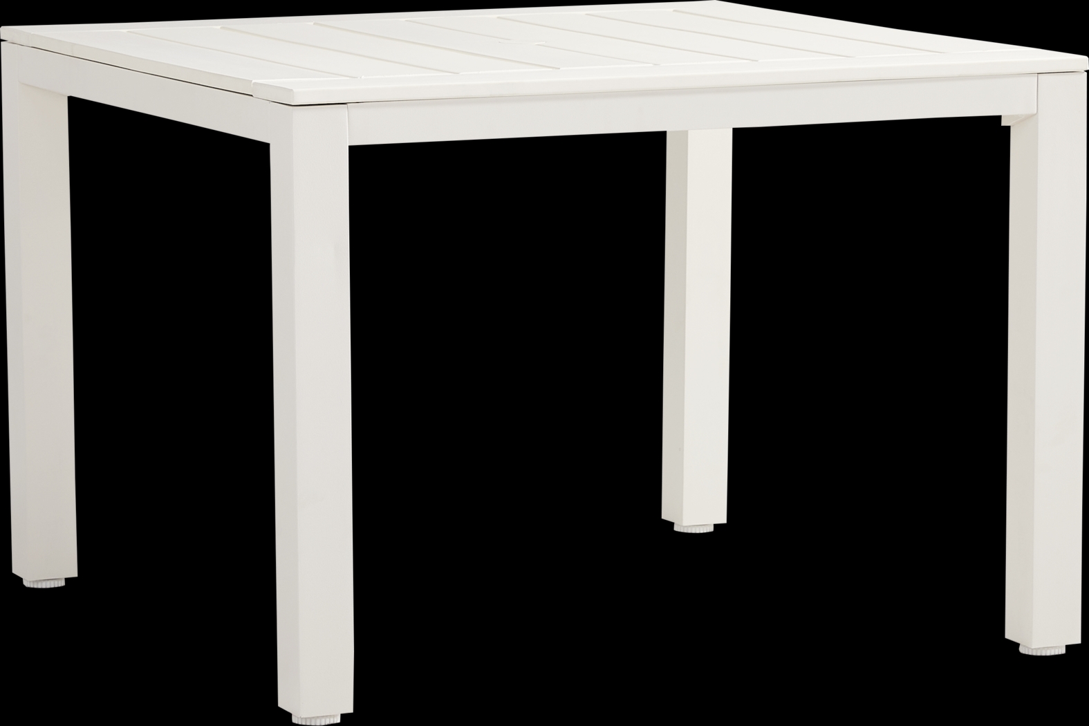 Eastlake White 42 in. Outdoor Dining Table - Thumbnail - Image 1