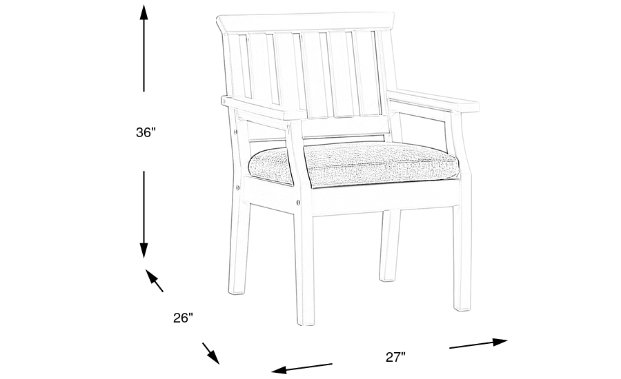 Dimension Image. Please refer to the Dimension Tab on this page for dimension details.