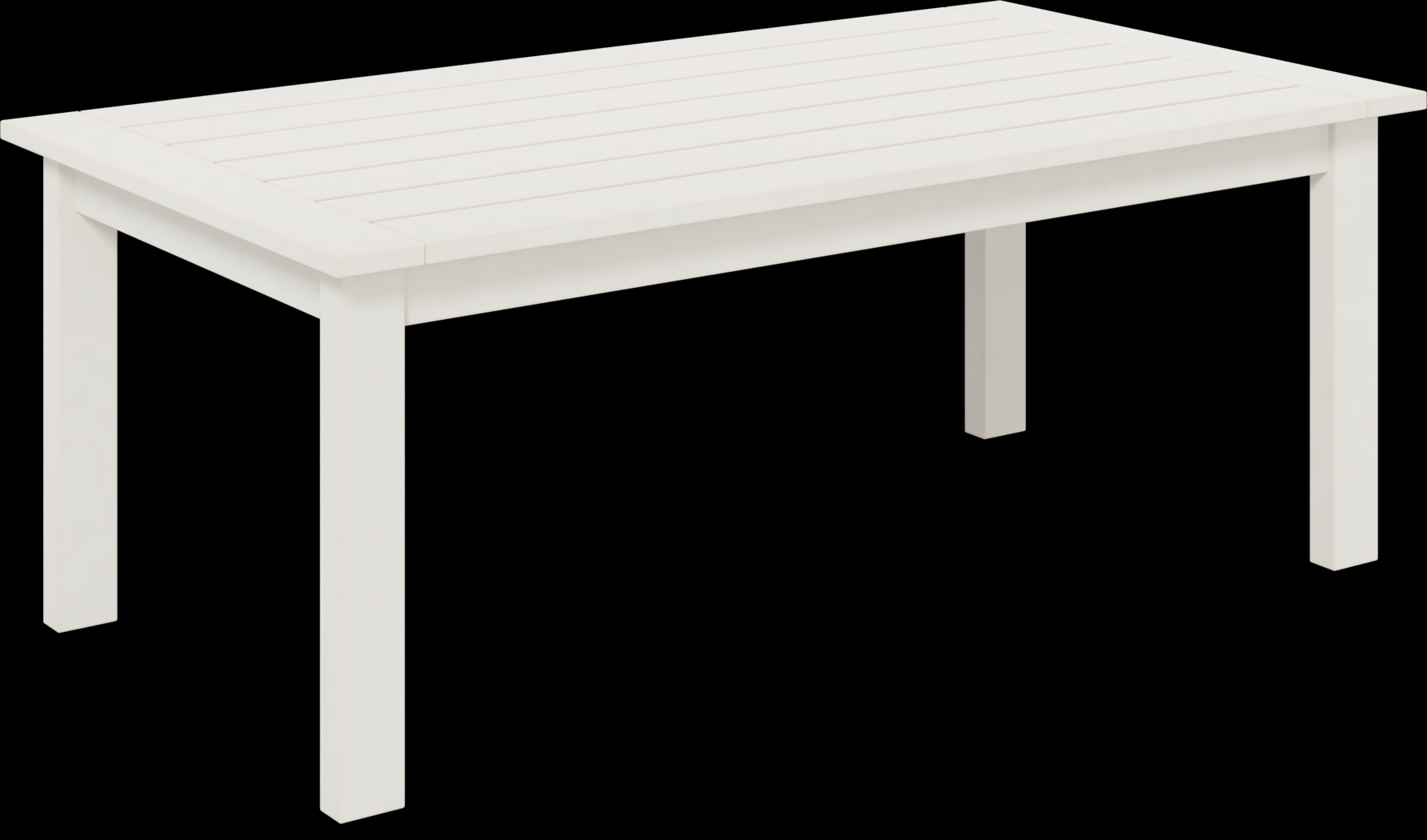 Eastlake White 4 Pc Outdoor Seating Set with Blueberry Cushions - Thumbnail - Image 7