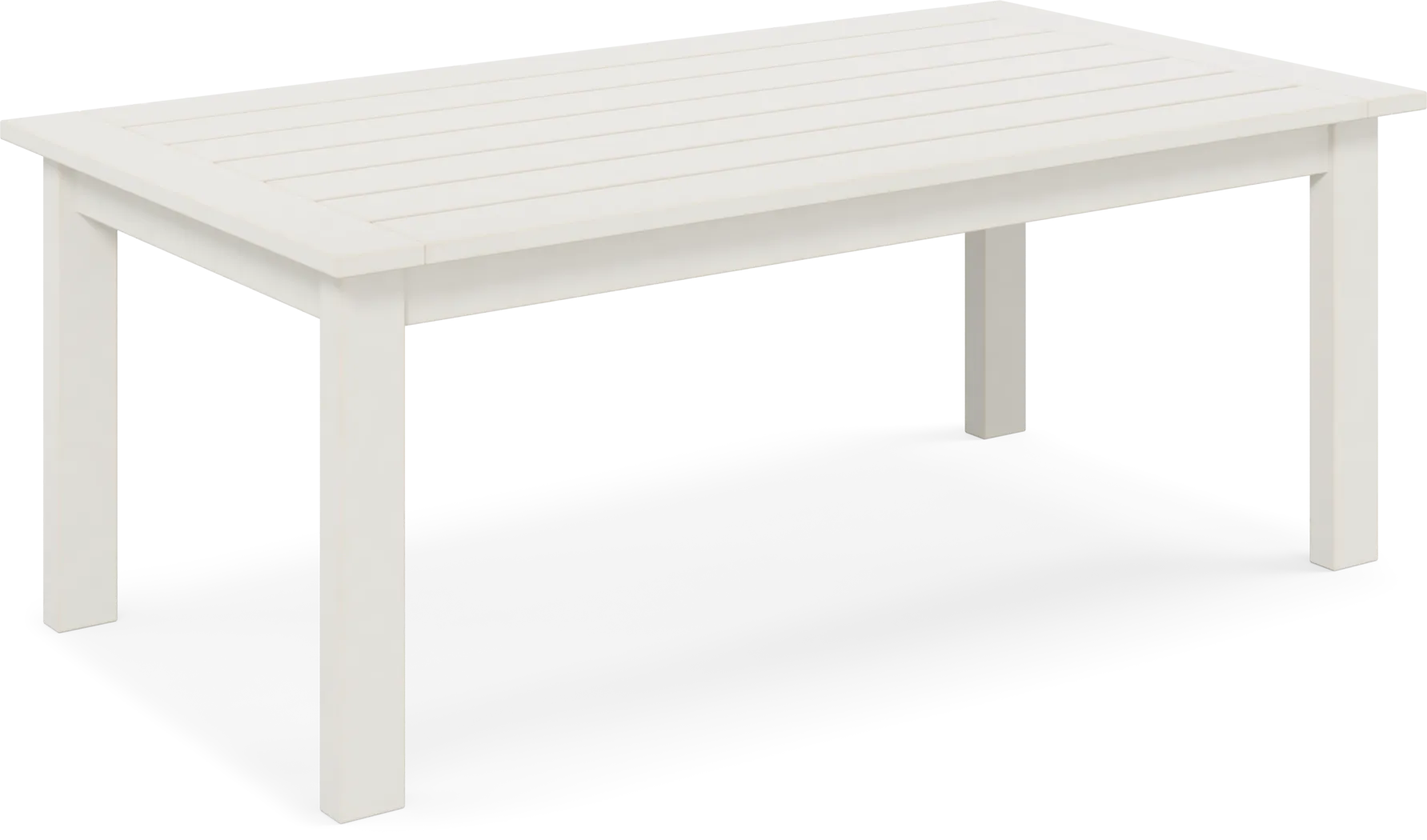 Eastlake White 4 Pc Outdoor Seating Set with Buttercup Cushions - Thumbnail - Image 9