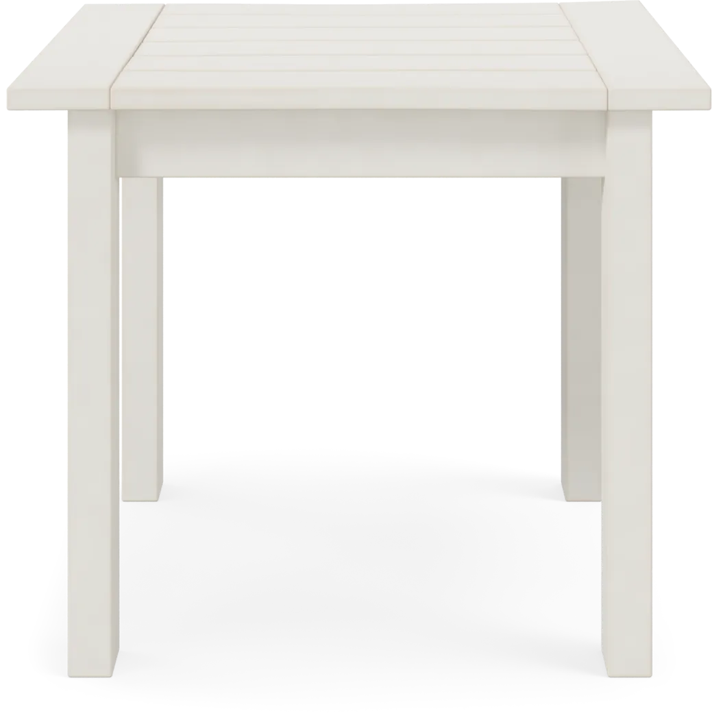 Eastlake White Outdoor End Table - Thumbnail - Image 2