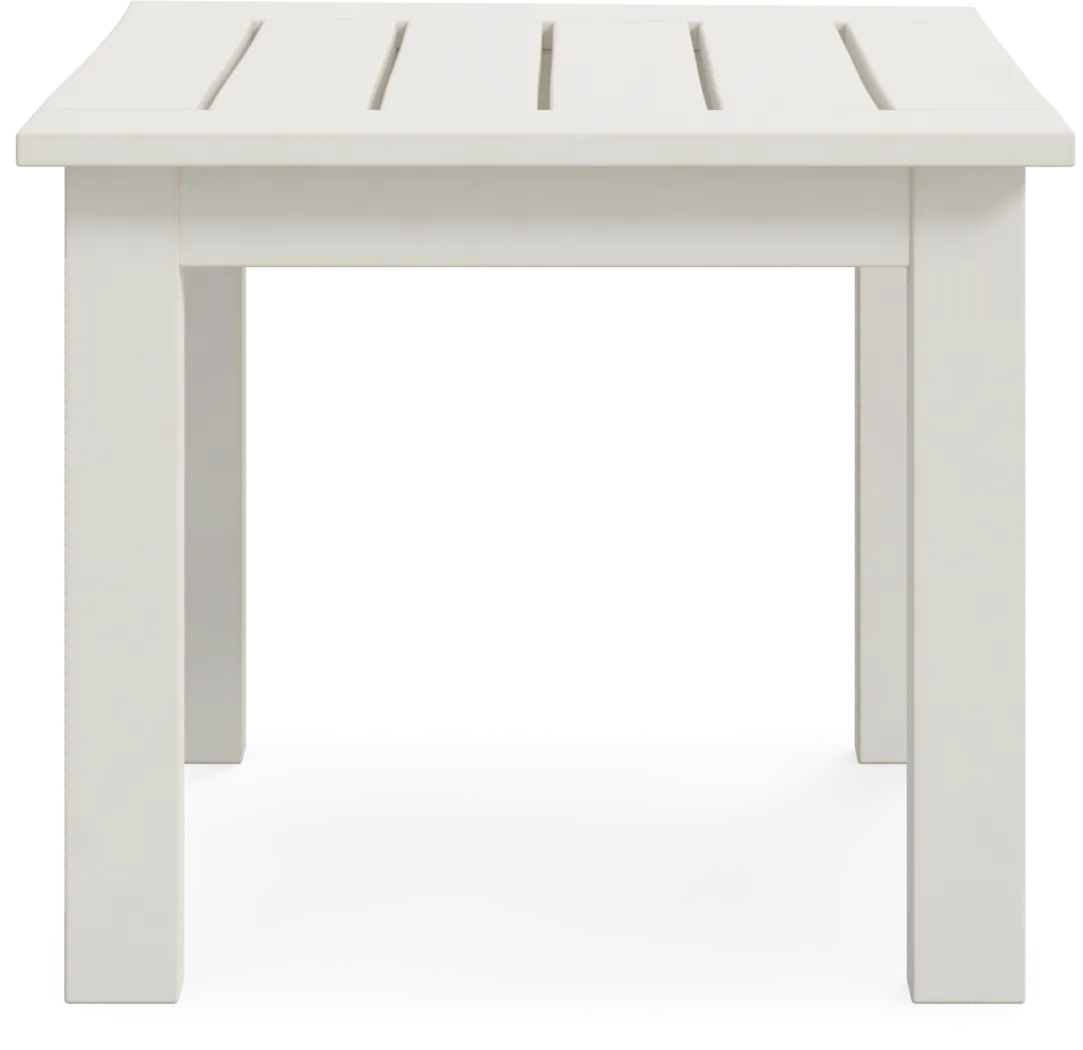 Eastlake White Outdoor End Table - Thumbnail - Image 3