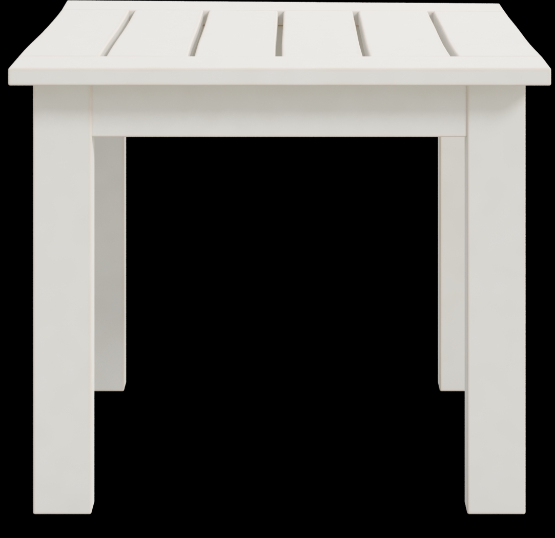 Eastlake White Outdoor End Table - Thumbnail - Image 3
