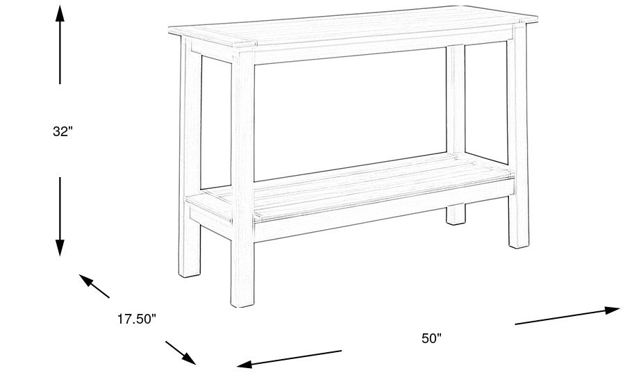 Dimension Image. Please refer to the Dimension Tab on this page for dimension details.
