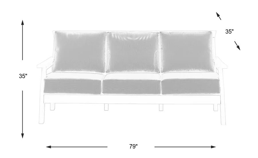 Dimension Image. Please refer to the Dimension Tab on this page for dimension details.