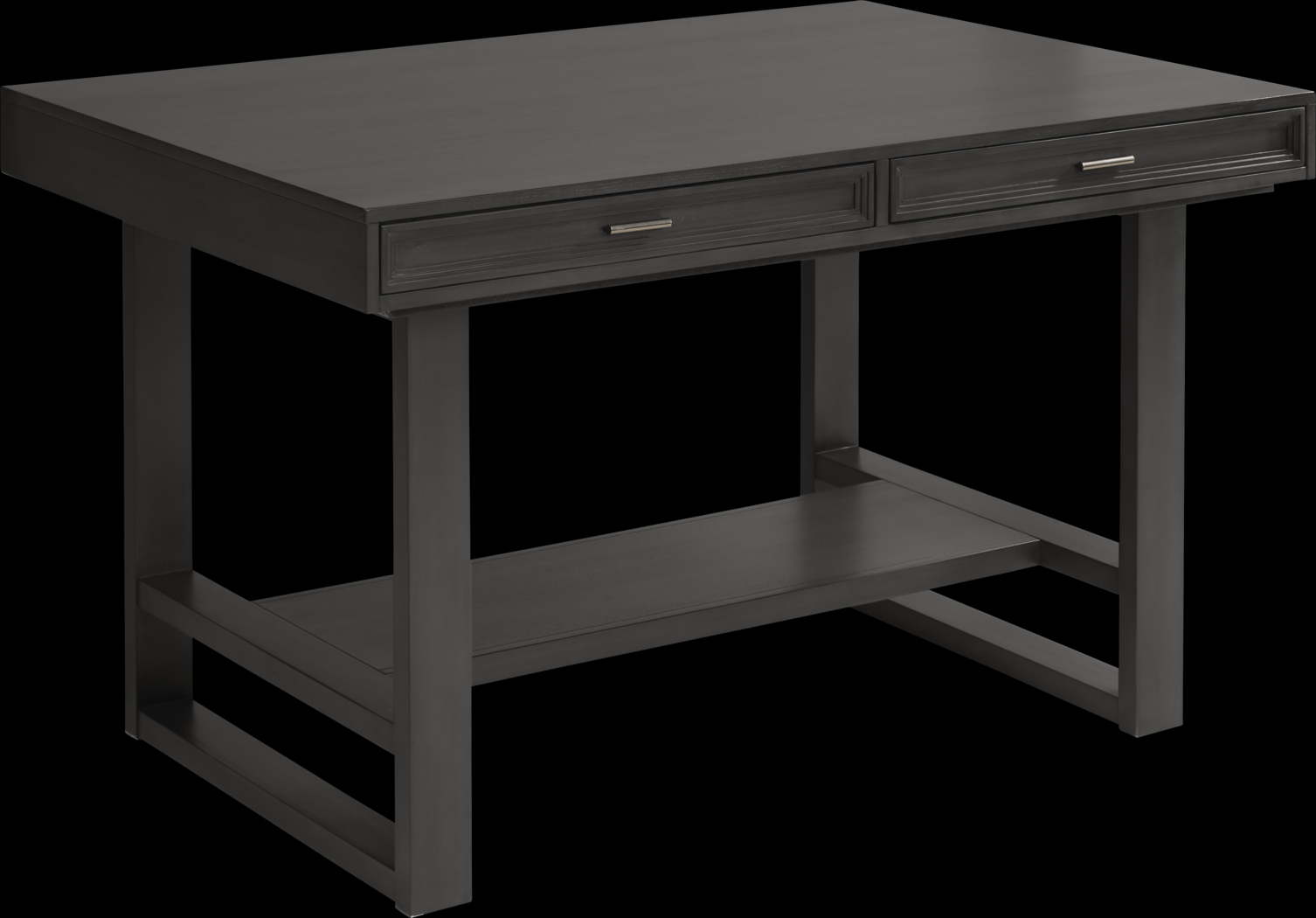 Eastleigh Charcoal 5 Pc Counter Height Dining Room with Oatmeal Stools - Thumbnail - Image 2